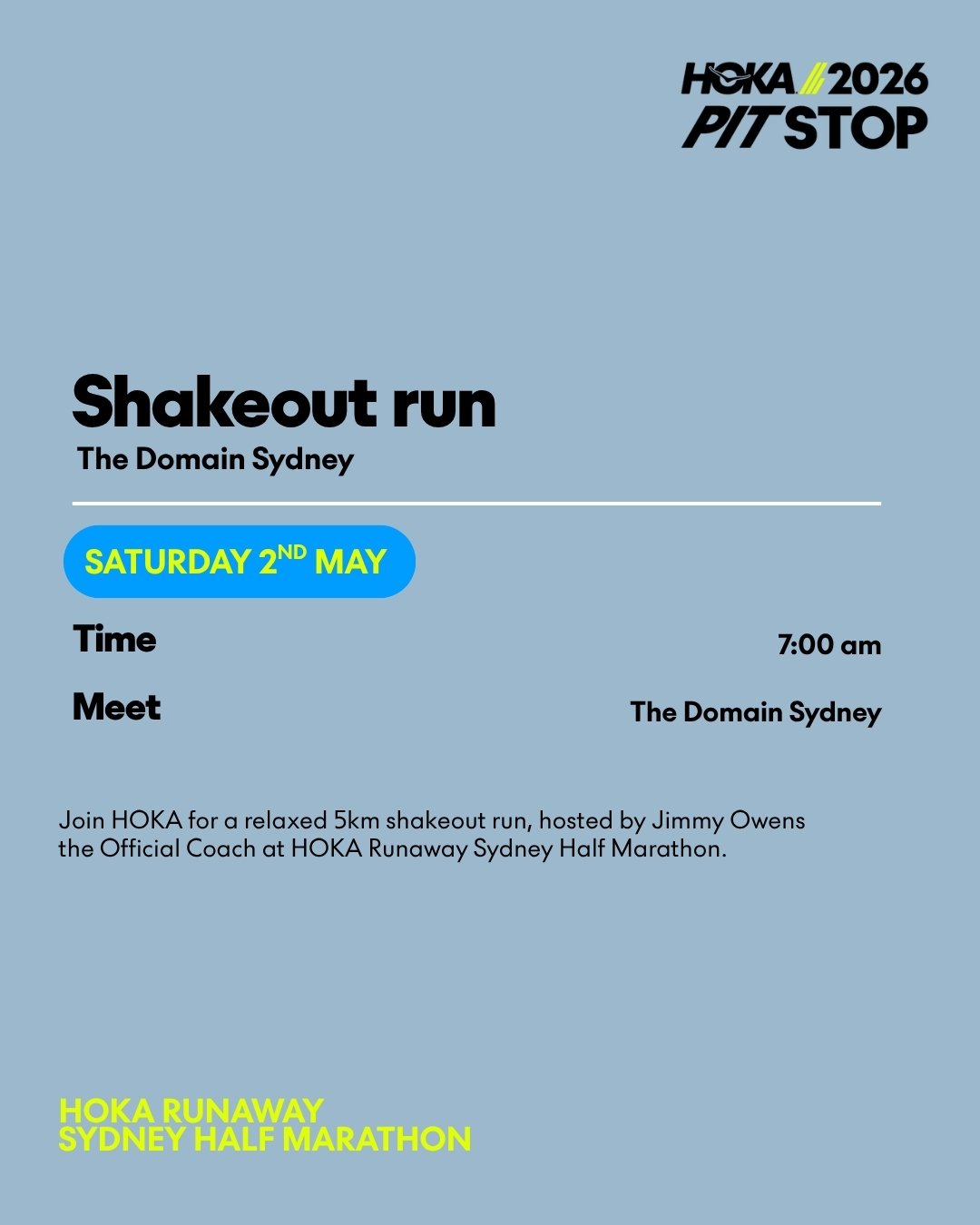 Shakeout Run