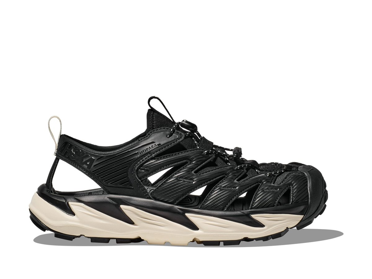 Shop Unisex Hopara Black / Alabaster | HOKA