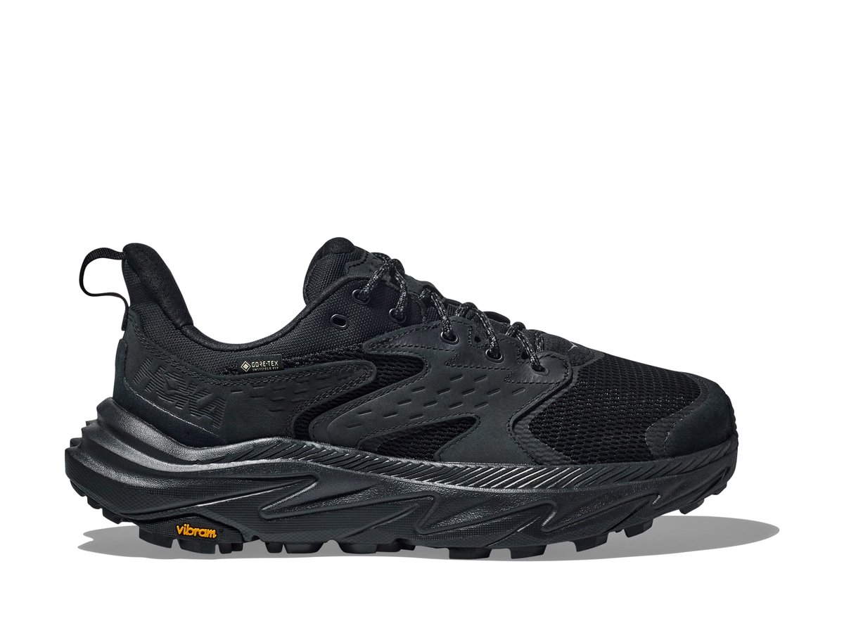 【美品】HOKA ONE ONE ANACAPA LOW GTX 25.5cm黒 Shop Mens Anacapa 2 Low GTX Black / Black | HOKA