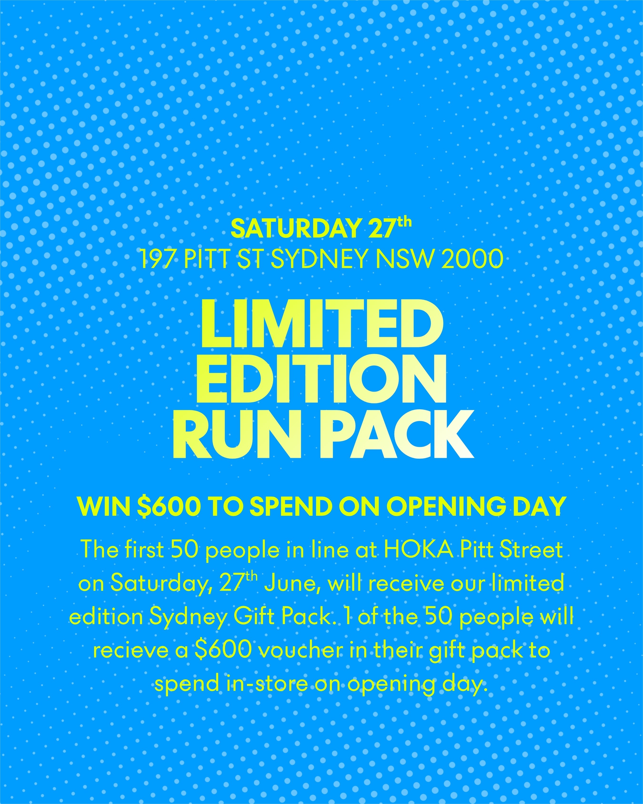 Limited Edition Run Pack