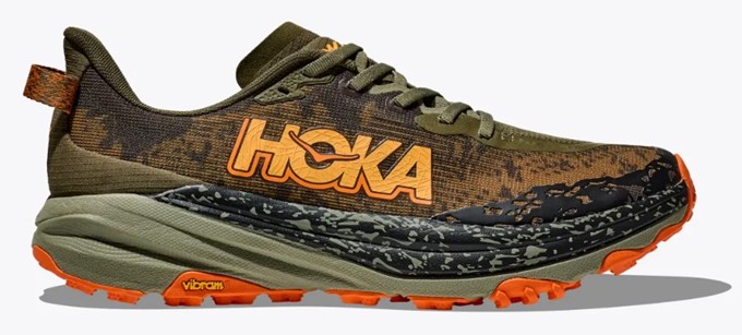 The Speedgoat 6 is a lighter, more responsive midsole compound that feels snappier underfoot while cutting down on weight