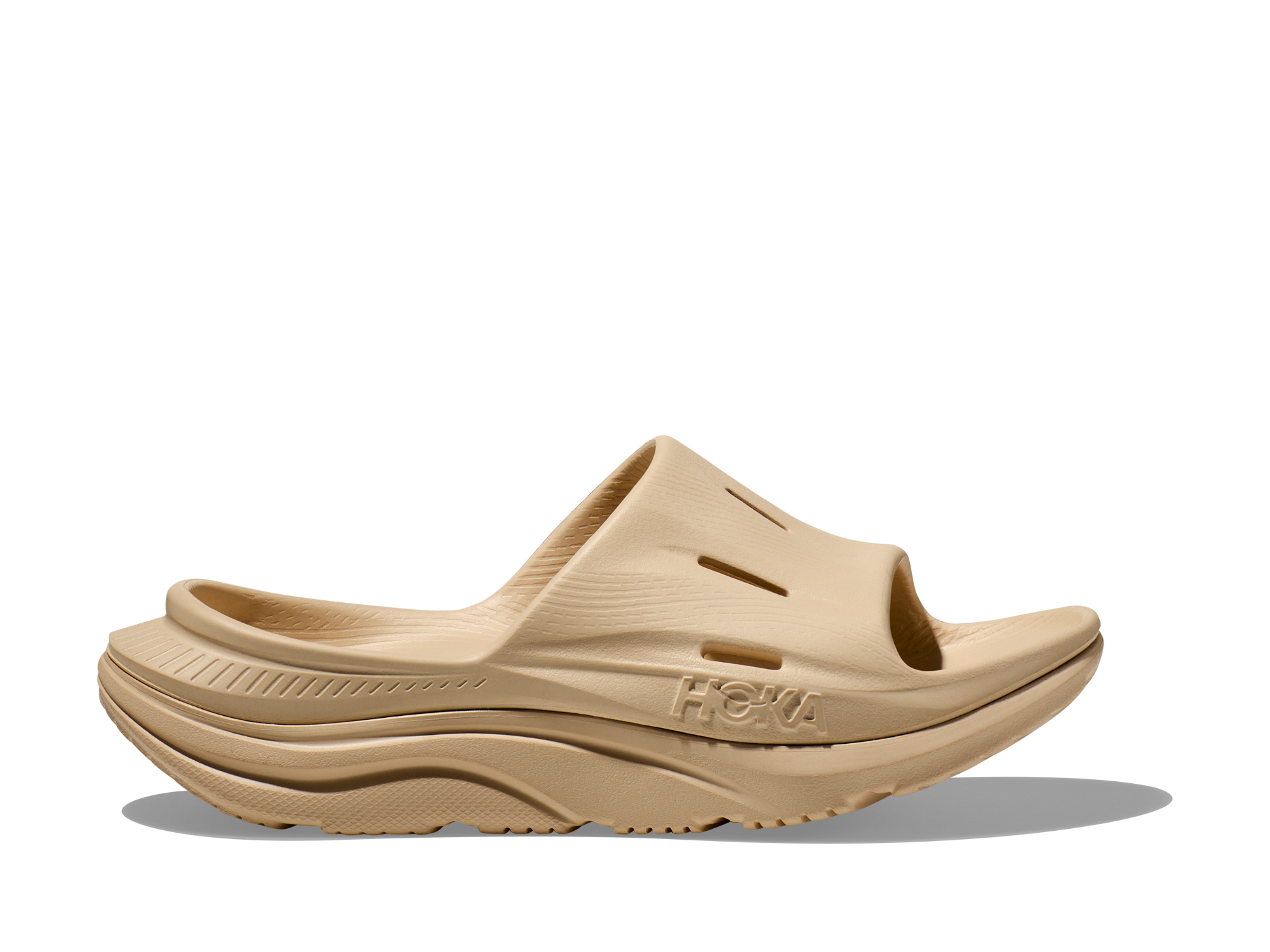 Shop Unisex Ora Recovery Slide 3 Shifting Sand/Shifting Sand | HOKA AU