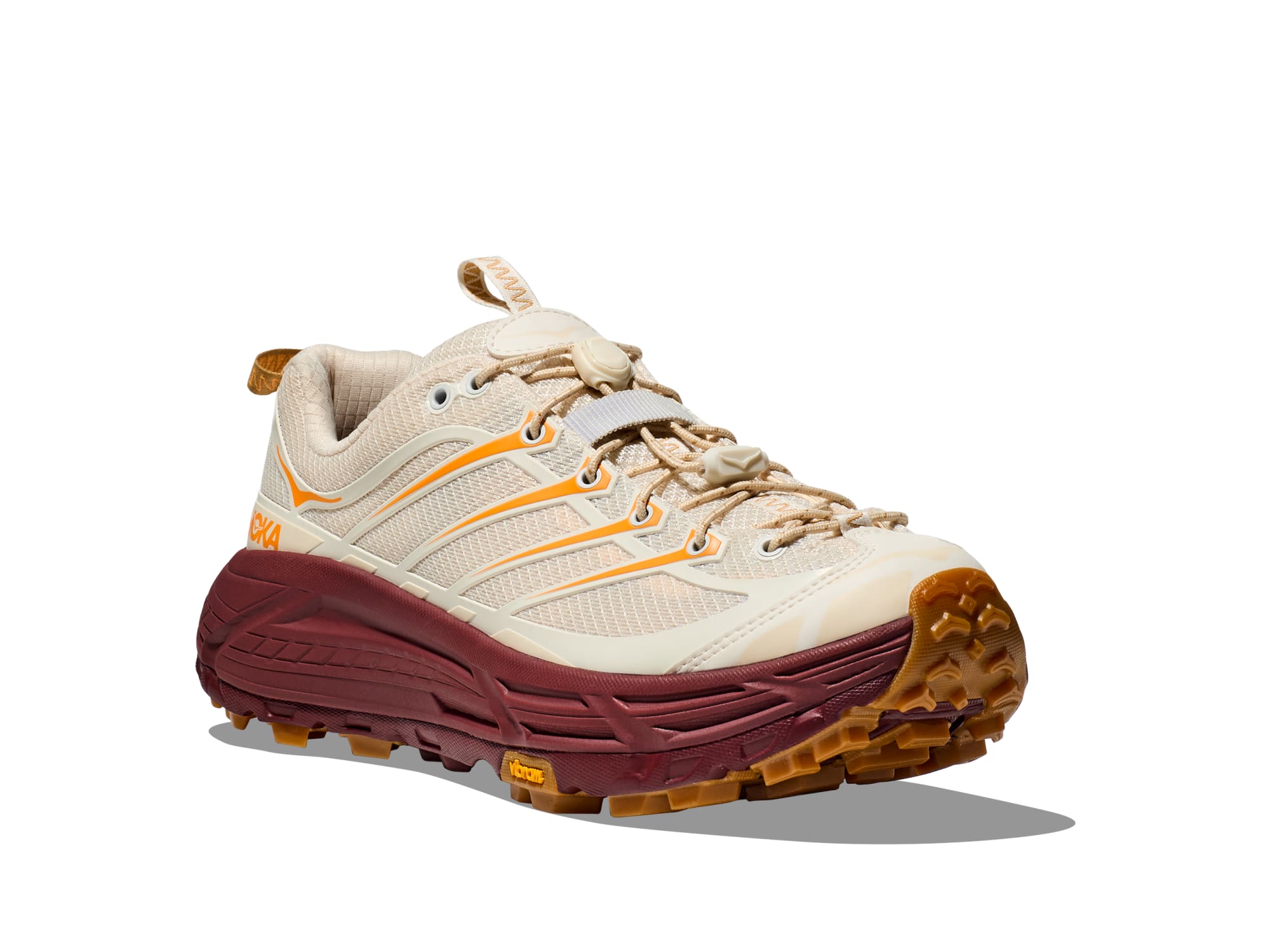 Shop Unisex Mafate Three2 Oat Milk / Eucalyptus | HOKA AU