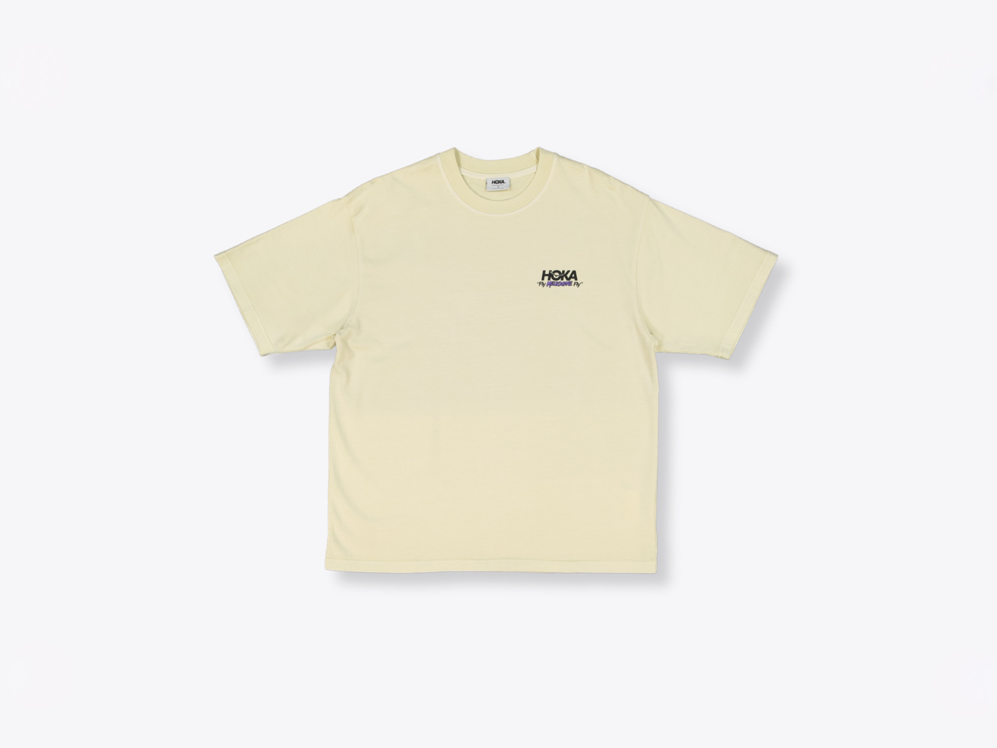t*a様 HOKA ストライプデザインTシャツ Shop Unisex City Tee Melbourne Cream | HOKA