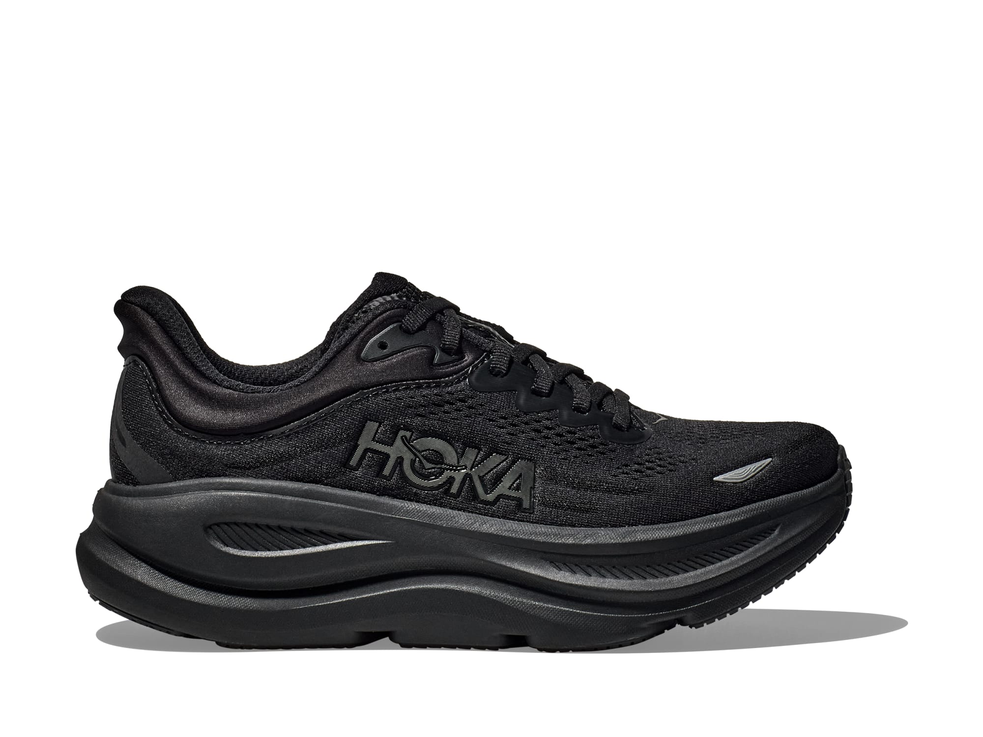 Shop Womens Bondi 9 X Wide Black / Black | HOKA
