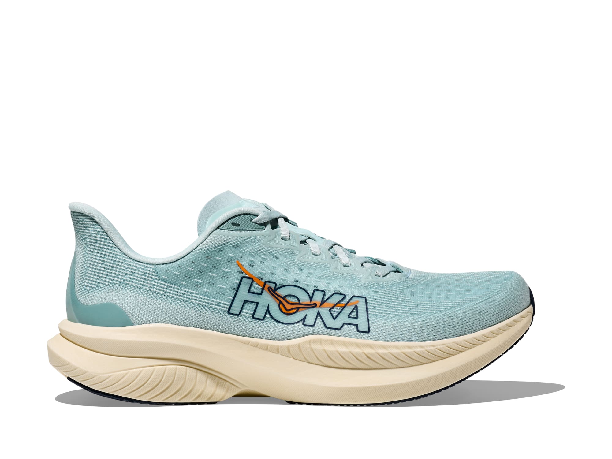 Shop Mens Mach 6 Clear Sea / Sea Water | HOKA