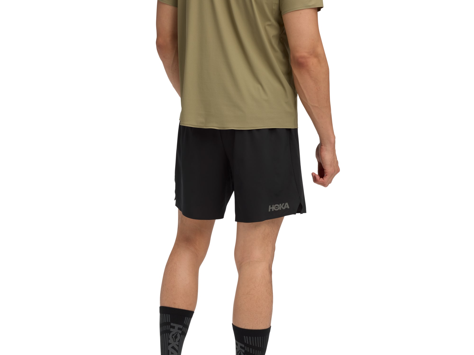 HOKA Sky Glide Short ブラック　Mサイズ Shop Mens Skyglide Short Black | HOKA