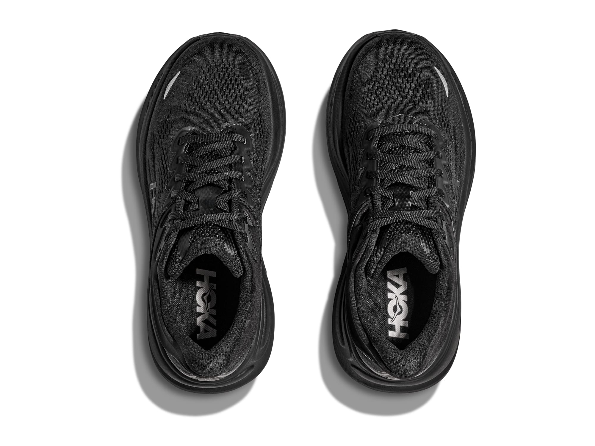 Shop Womens Bondi 9 Wide Black / Black | HOKA
