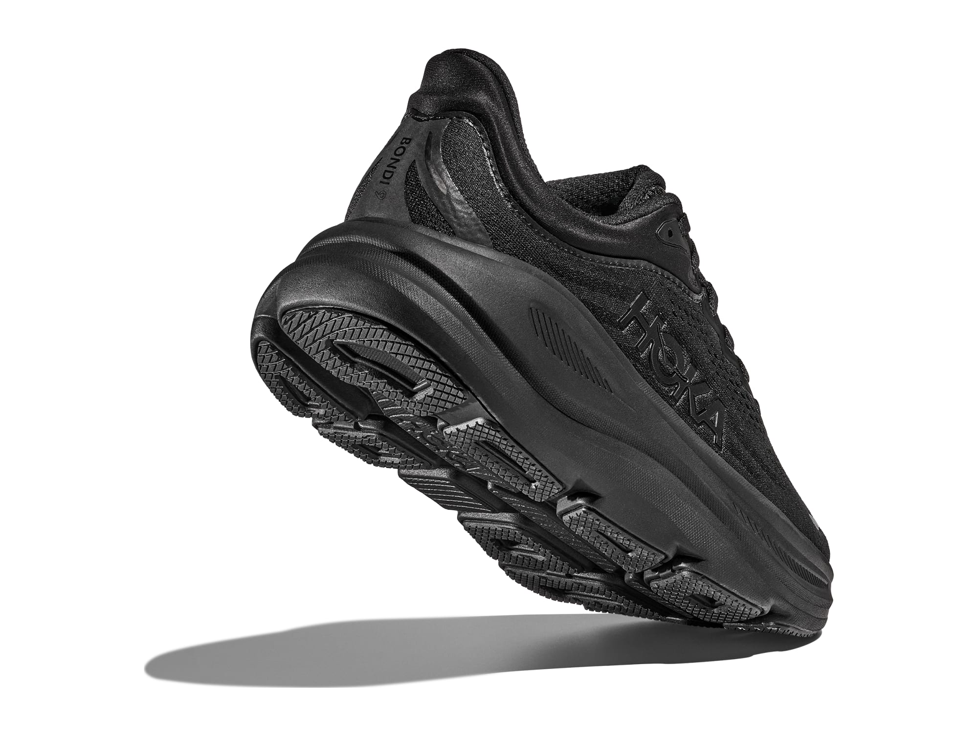 Shop Womens Bondi 9 Wide Black / Black | HOKA