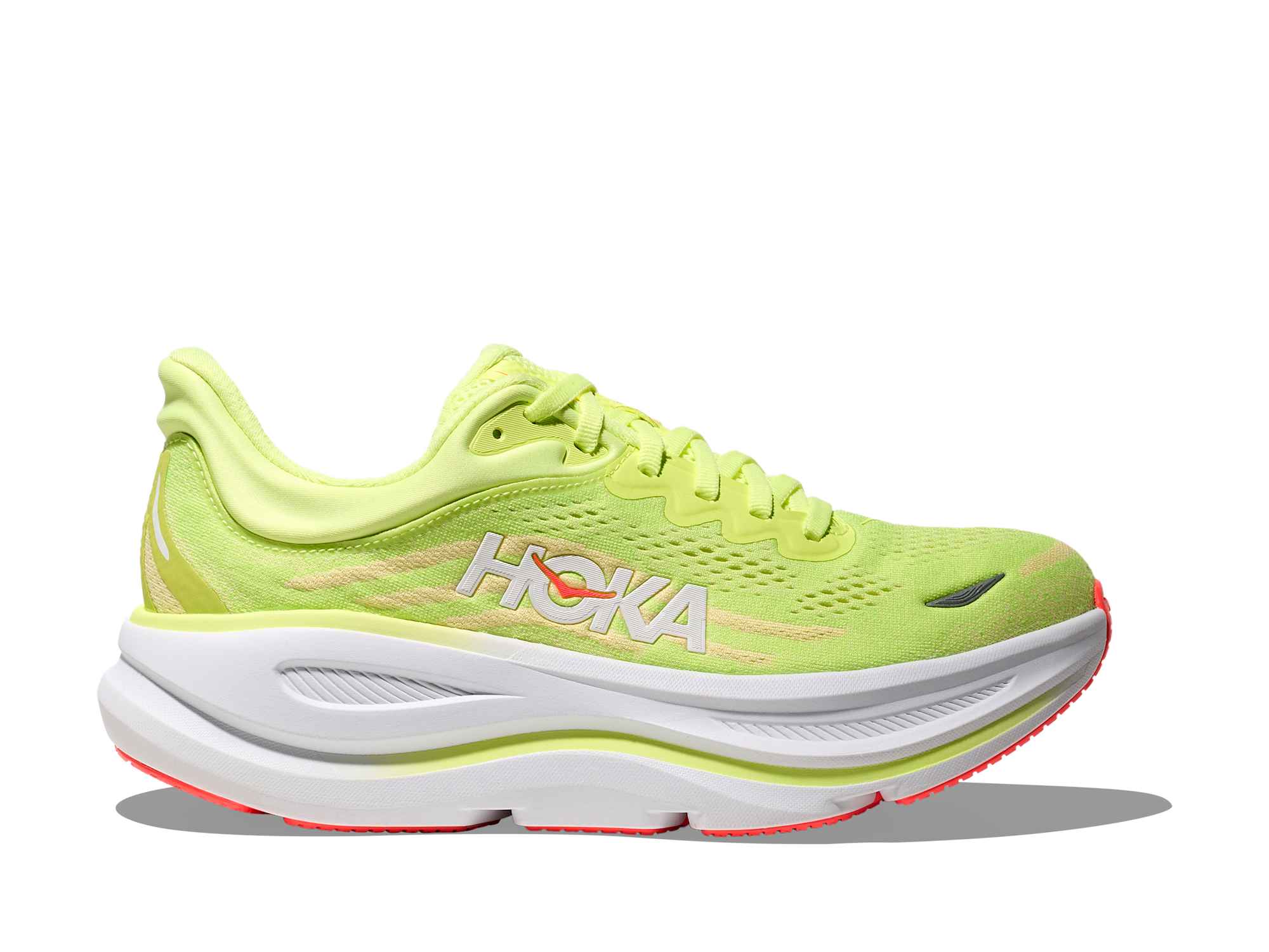 Shop Womens Bondi 9 Wide Black / White | HOKA AU