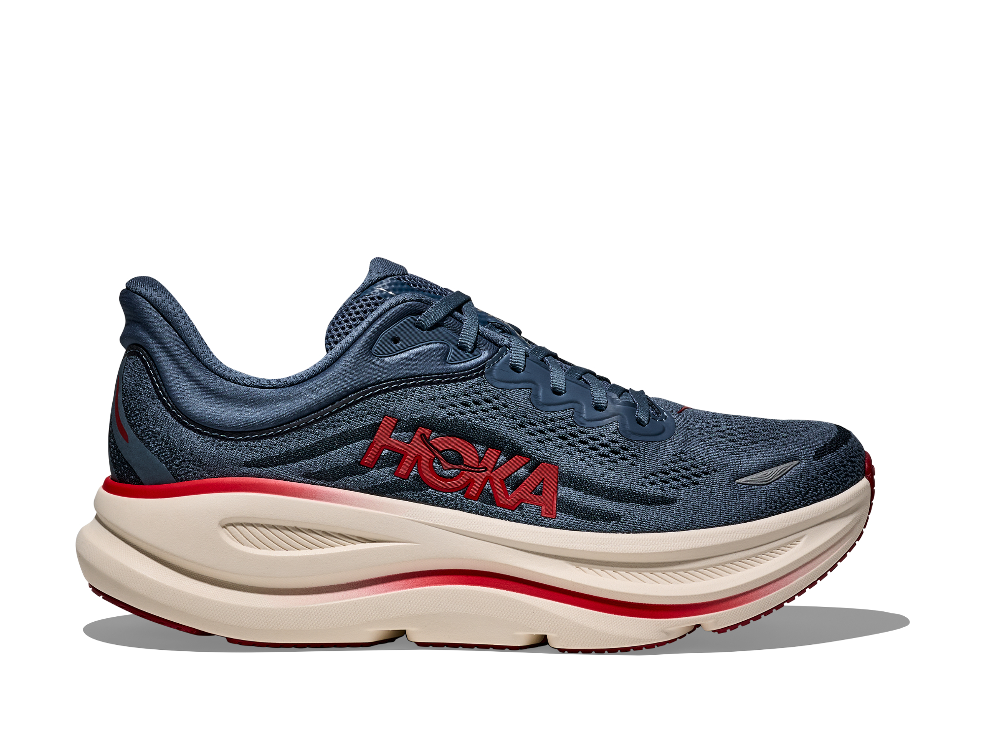 Shop Mens Bondi 9 Asphalt Grey / Gravel | HOKA AU