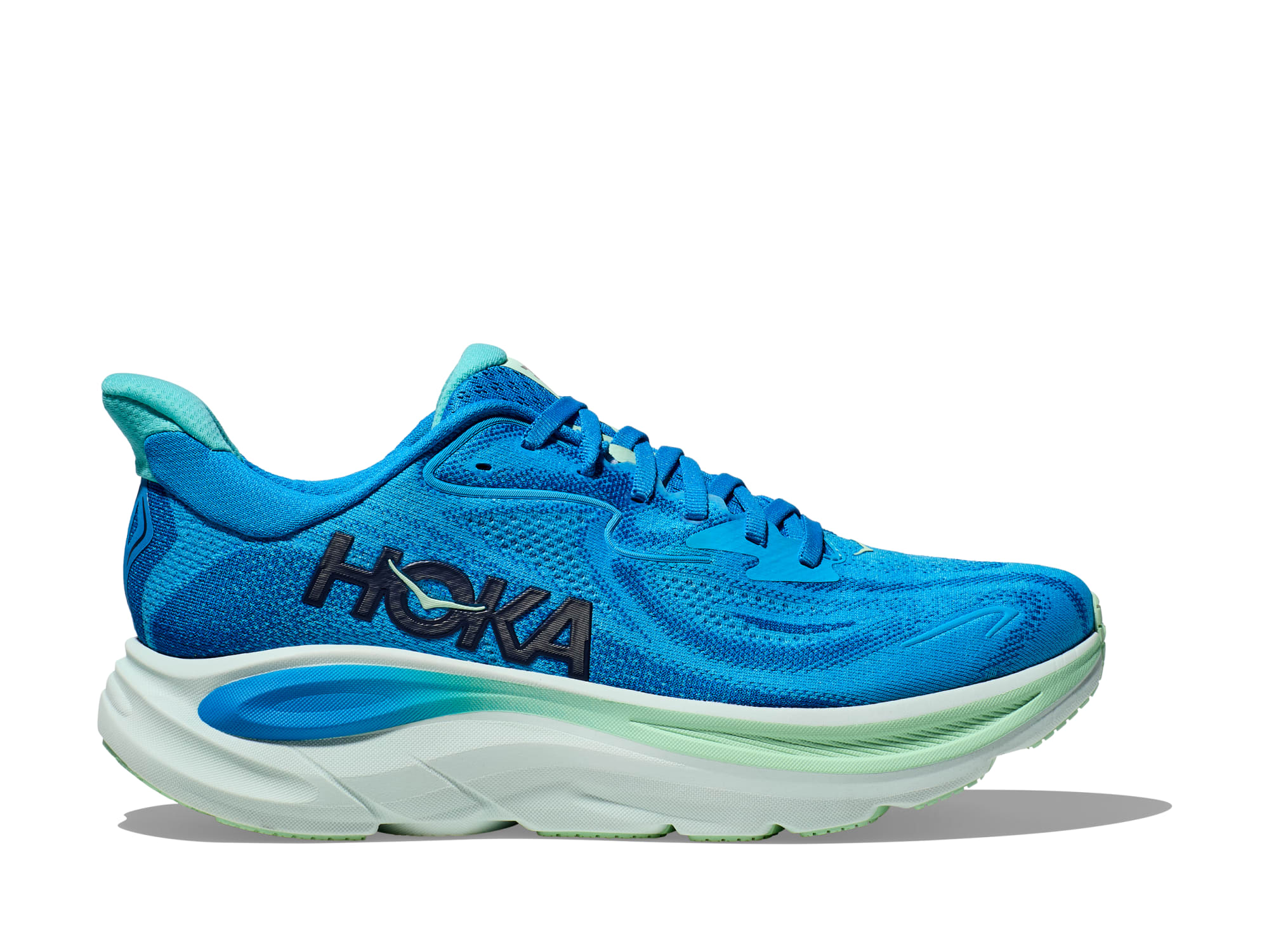 Shop Mens Clifton 10 X-Wide Hoka Blue / Skyward Blue | HOKA